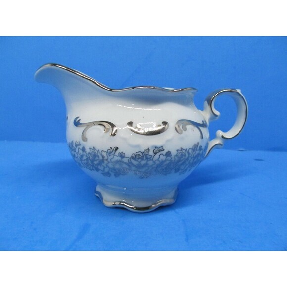 Cathedral Bridal Rose Bavaria West Germany 10 OZ Creamer In Excellent Condition - Picture 4 of 9